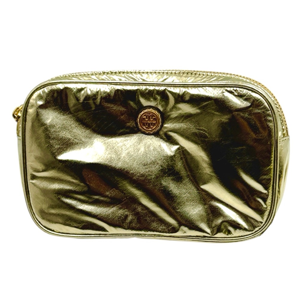 Tory Burch Virginia Gold Metallic Belt Bag